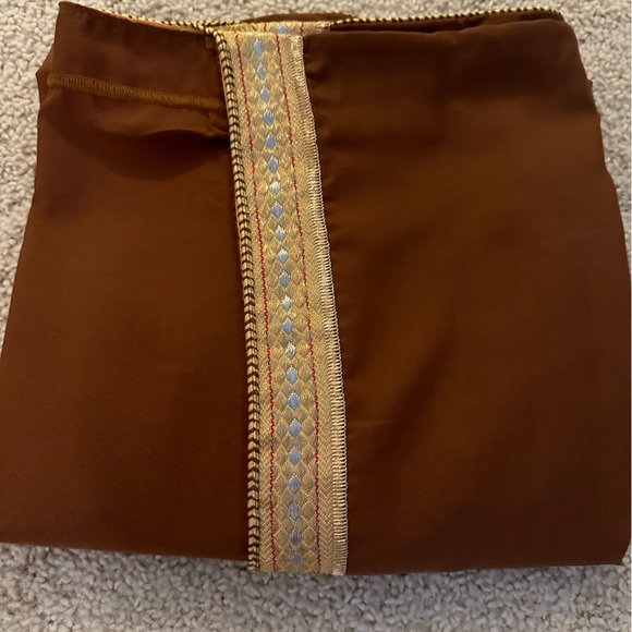 Men’s Abaya light brown (camel) - Picture 3 of 5